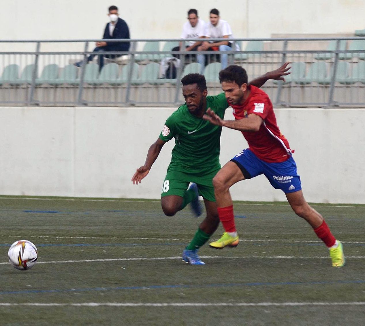 Final davant l'Espanyol B amb moltes baixes